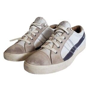 Diesel D-String Low Suede Sneakers Grey Men's Size 9 EUR Size 42